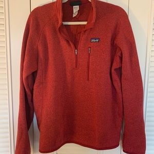 Patagonia Men’s Better Sweater 1/4 zip Fleece
